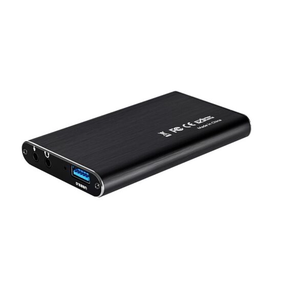 Tarjeta de captura USB de 4K, tarjeta de captura de vídeo HDMI, tarjeta de captura en vivo